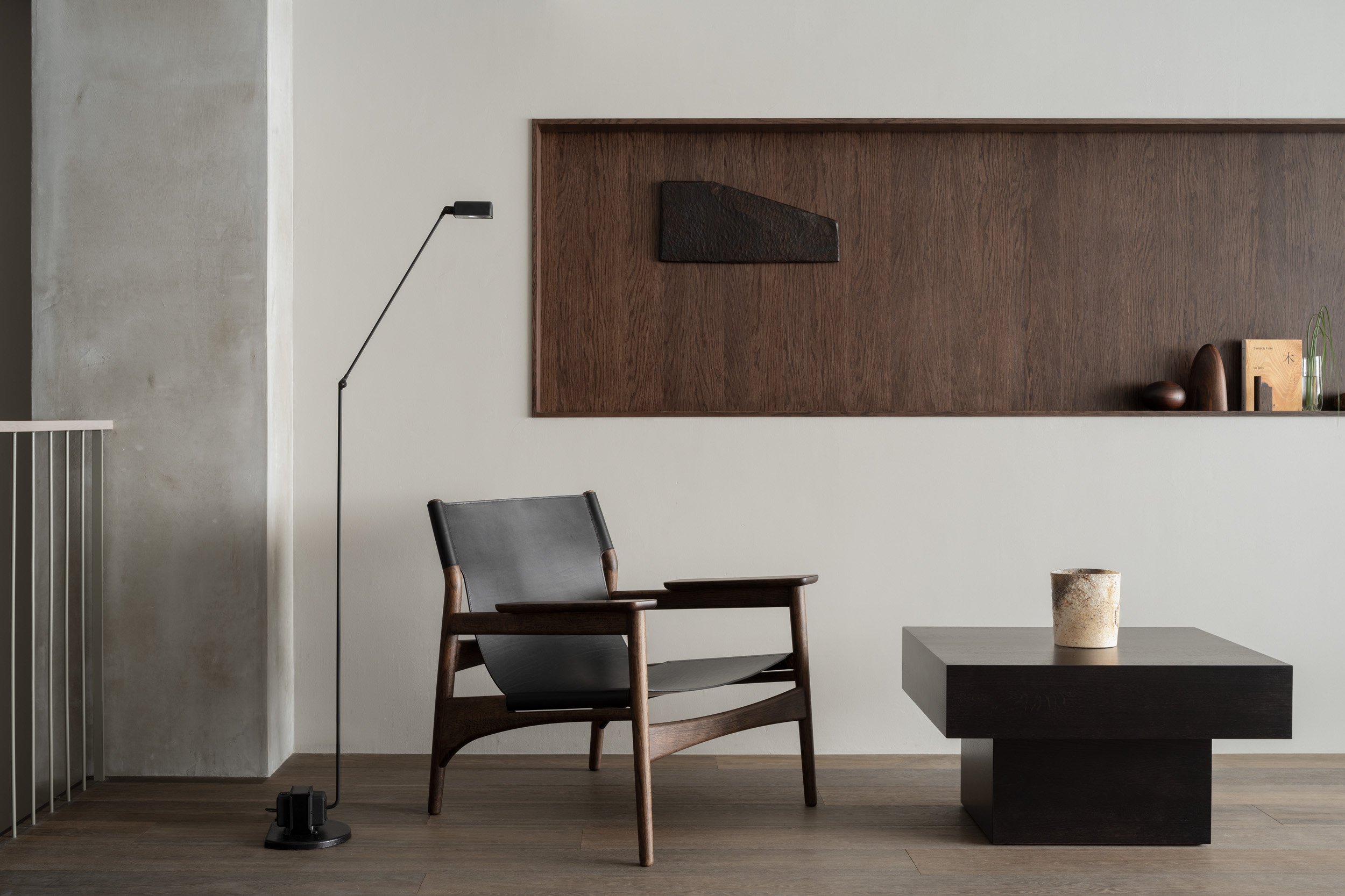 The N–LC02 lounge chair by Norm Architects for Karimoku Case The N–LC02 lounge chair by Norm Architects for Karimoku Case